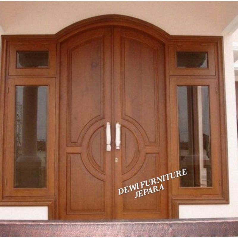 pintu kusen rumah minimalis kayu jati furniture Jepara