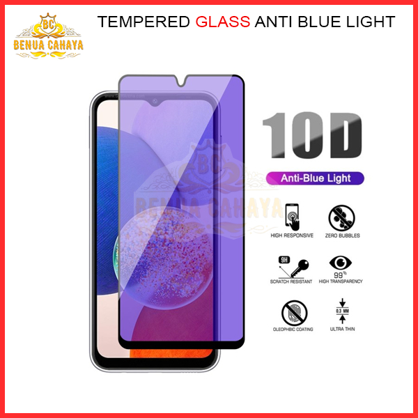 TEMPERED GLASS ANTI BLUE LIGHT SAMSUNG A21S PELINDUNG KACA ANTI BLUE