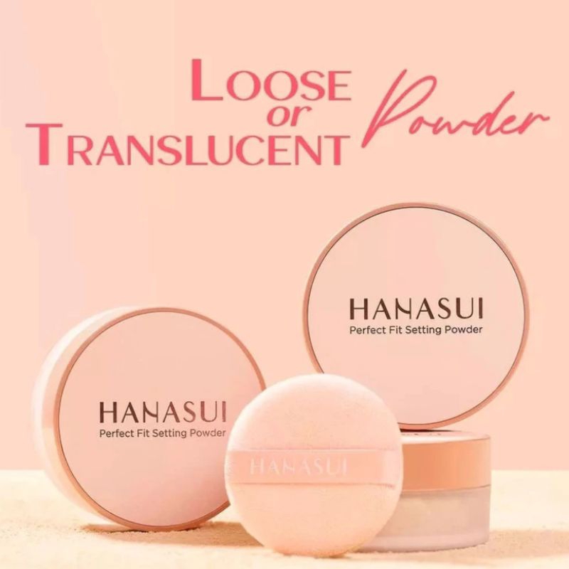 Hanasui Setting Powder | Loose Powder Hanasui | Translucent Powder