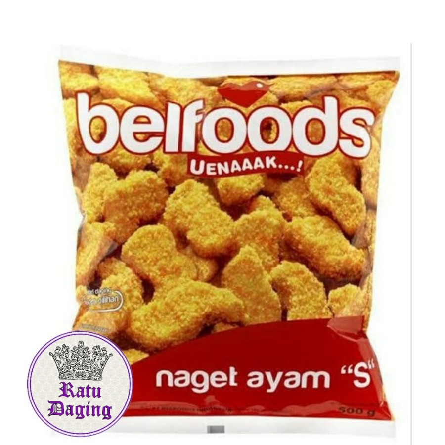 

Belfoods Naget Ayam S / Chicken Nugget S 500gr