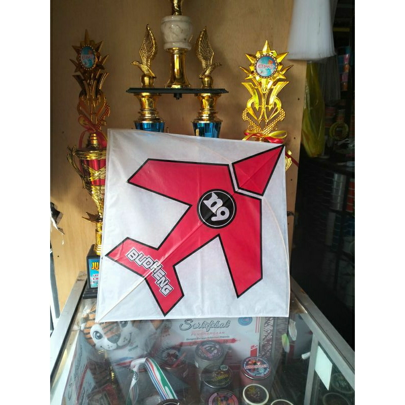 Layangan Bambu Apus Ukuran 57 Asli Malang (10 Pcs)