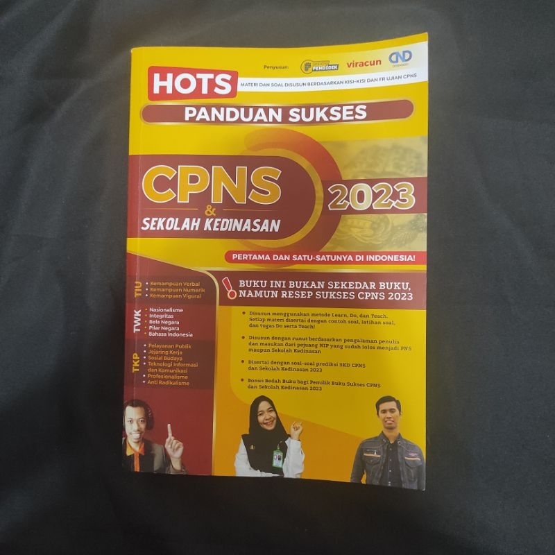 PRELOVED Buku Kuning CPNS 2023 DosenNdeso Pejuang Pendidik Viracun
