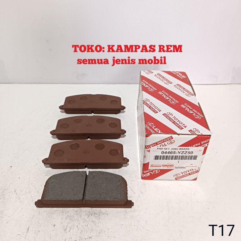 KAMPAS REM DEPAN ALL NEW COROLLA BRAKE PAD ALL NEW COROLLA