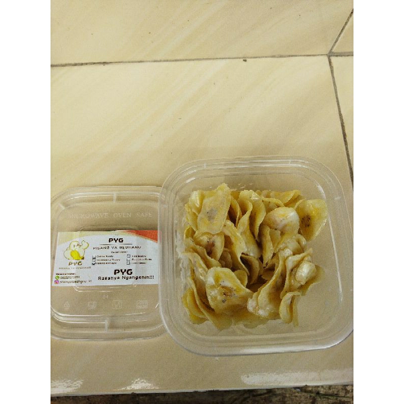 

Kripik Pisang Lumer Rasa Vanilla 500 ml