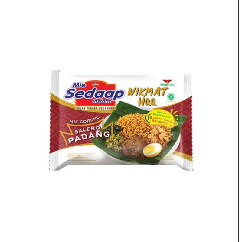 

Mie Sedaap Instan Goreng Salero Padang 86g