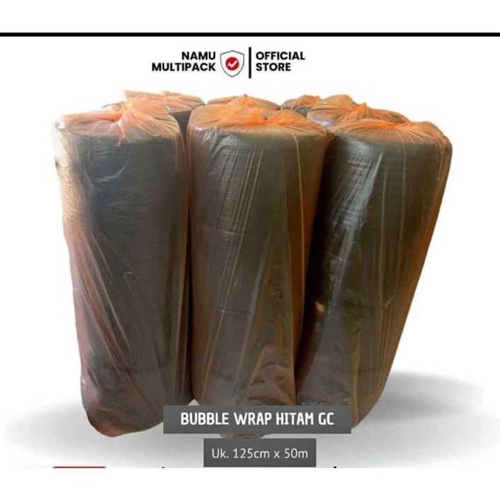 

Bubble Wrap Ukuran 125cm x 50m Hitam Premium Gelembung Besar Keras Plastik Wrap Packaging Peking Gelembung Bubble Peralatan Packaging Cilacap