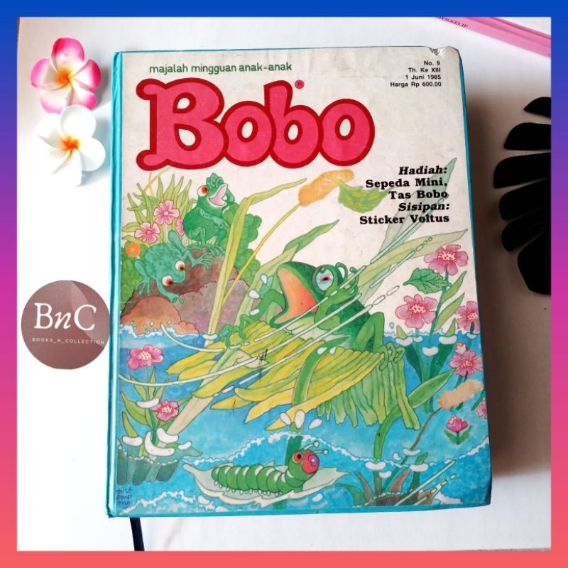 bundel majalah bobo jadul tahun 80an dan 90an