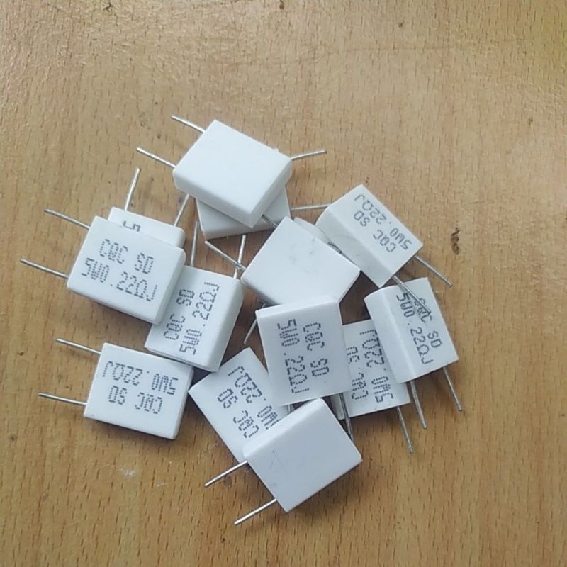 R kapur 5w 0,22 ohm 5w 0,33 ohm 5w 0,47 ohm Resistor noble nobel 5w 0.22 5w 0.33 5w 0.47 5w 0,5 ohm