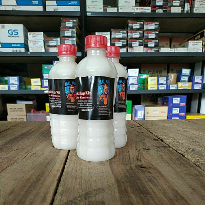 Pengkilap Kit/ Semir Ban MR Bobi