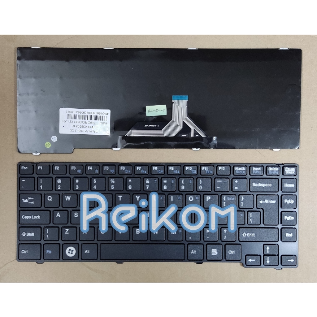 Keyboard Fujitsu Lifebook U536 UH55 UH554 UH572 UH574