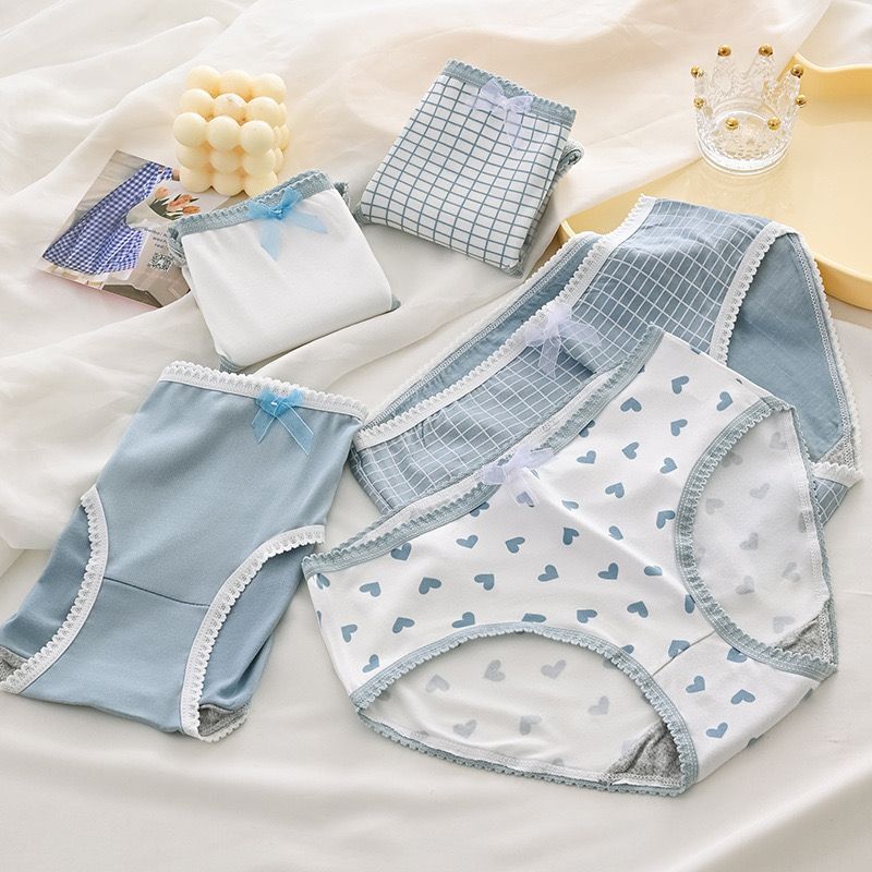 Yagoo- Celana Dalam Wanita Imut Fashion Jepang Motif Lucu Cd Undies CD97