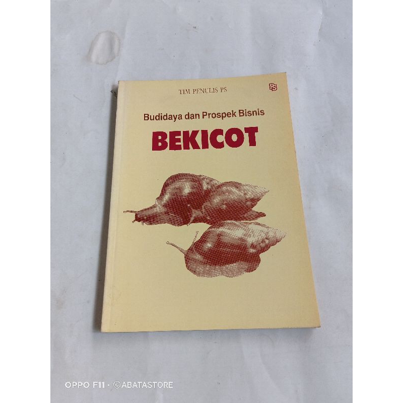 BUKU BUDIDAYA DAN PROSPEK BISNIS BEKICOT TIM PENELIS PS