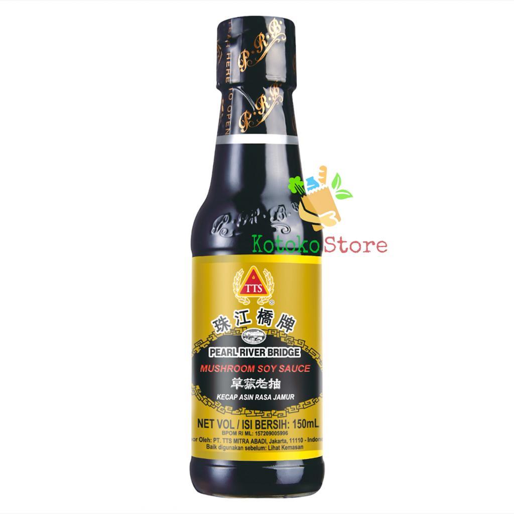 

Pearl River Bridge Mushroom Soy Sauce / Kecap Asin Rasa Jamur 150ml