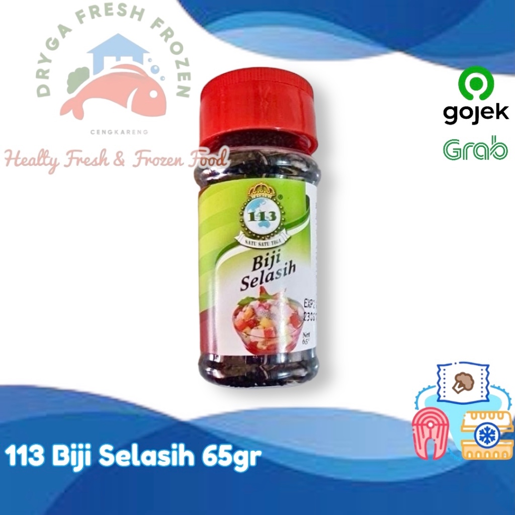 

113 Biji Selasih 65gr Basil Seed