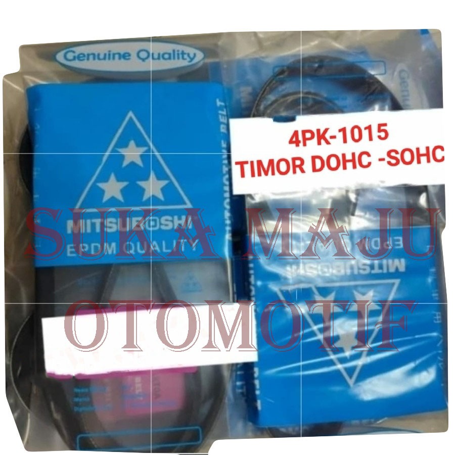 Fan van v belt tali kipas 4PK1015 TIMOR DOHC SOHC 4PK-1015