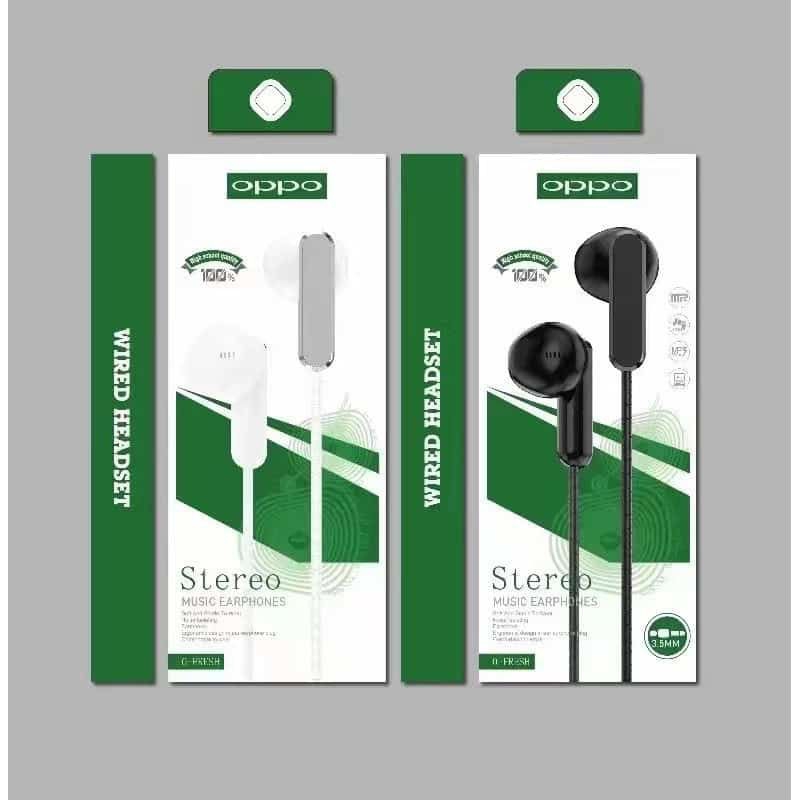 Hansfree Oppo O-Fresh Bass Mic Headset Oppo O-Fresh Mic HF Oppo O-FRESH Stereo