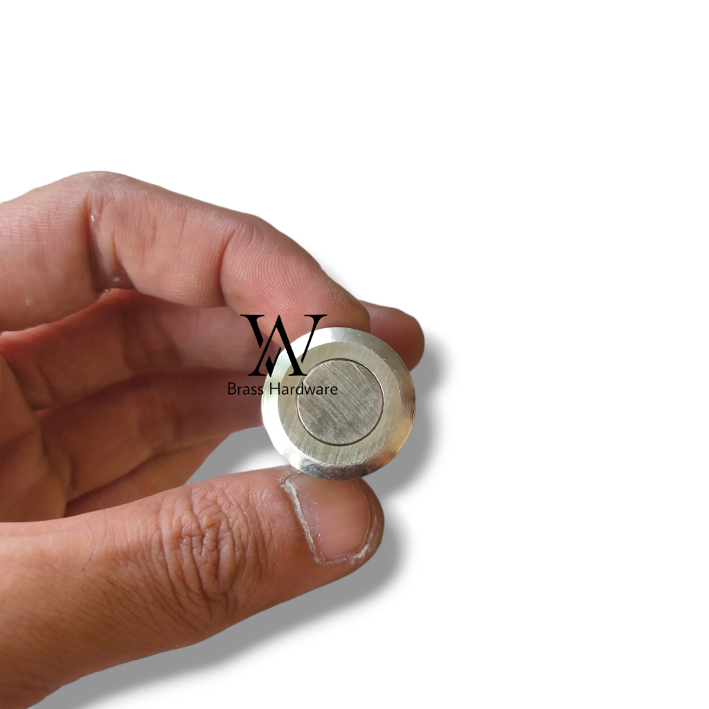 Bamboogrove_ Lubang Kunci Anti Debu Dust Proof Lubang Kunci Lantai Lubang Grendel Tanam Kuningan