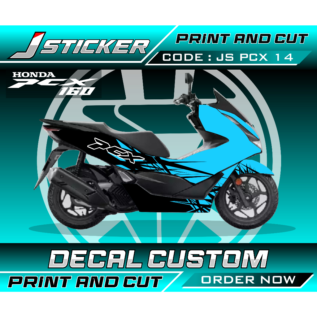 STICKER DECAL MOTOR PCX150/160 FULL BODY