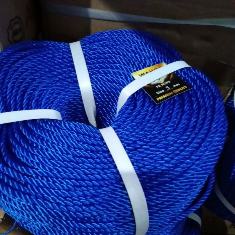 

Tali Tambang Plastik 5Mm-4Mm-3Mm Per Roll