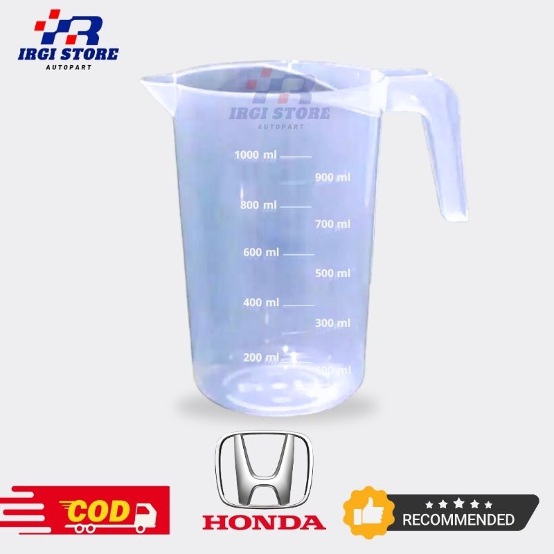 wadah takaran oli 1000 ml/ 1 Liter,tempat ukuran oli