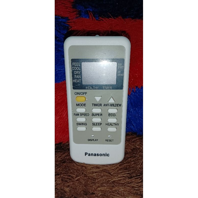 REMOTE AC PANASONIC ECO HEALTHY CS-UV5RKP R410 