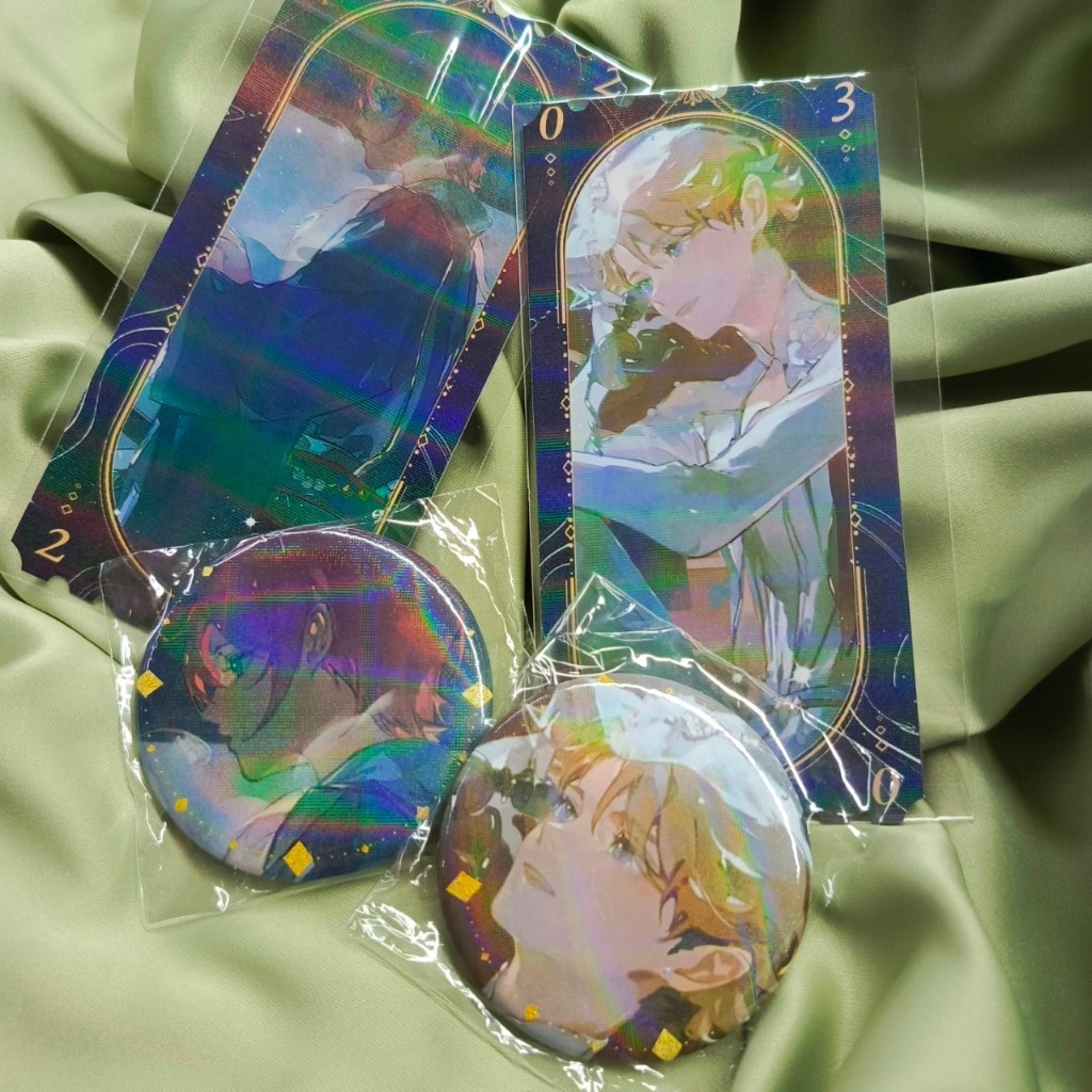 [FanMerch] Ensemble Stars Knights Tsukasa Suou Ticket And Badge