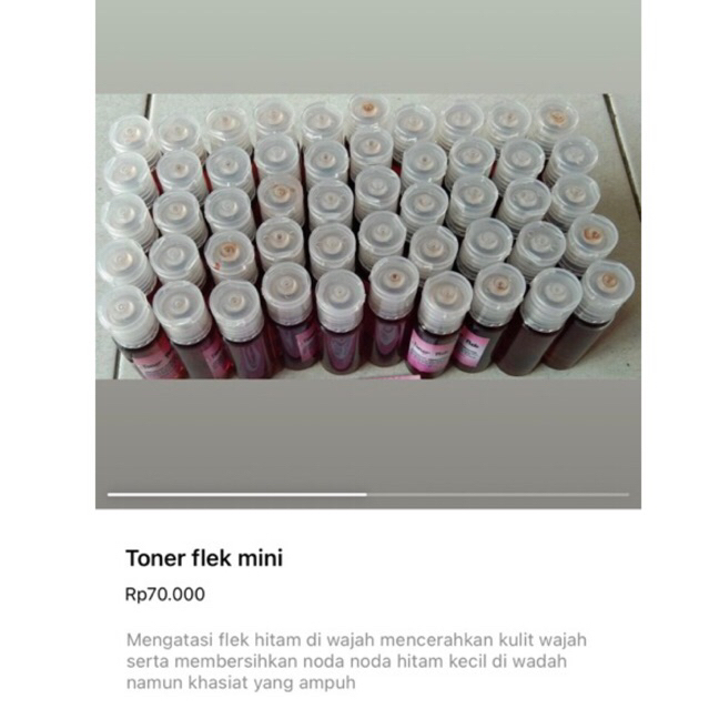 toner flek mini Hi glow