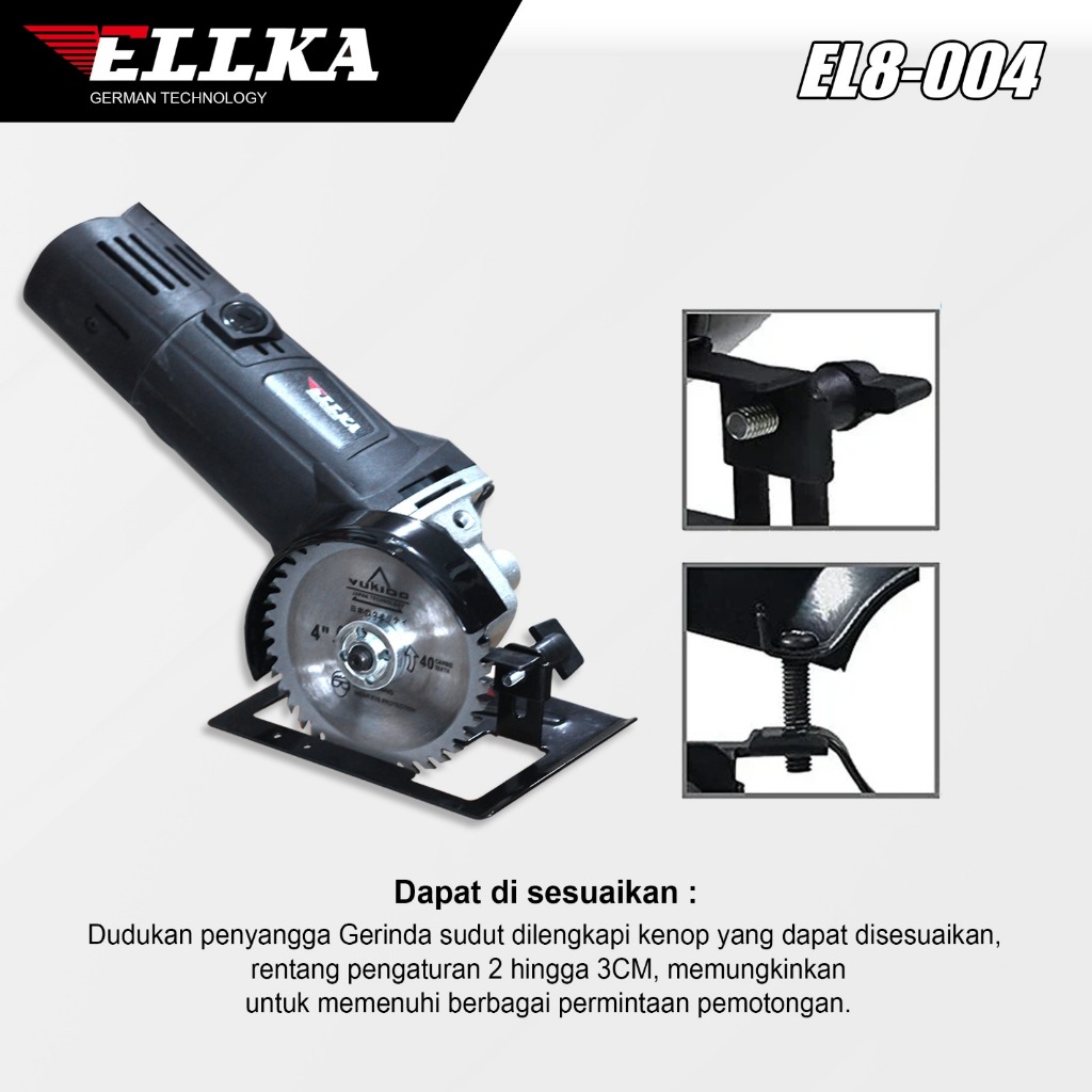 PROMO ADAPTOR DUDUKAN GERINDA JADI CIRCULAR SAW / STAND COVER GERINDA STAND HOLDER GURINDA + COVER UNIVERSAL