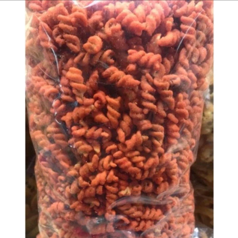 

Makaroni Spiral Pedas Balado Kemasan 250 gram