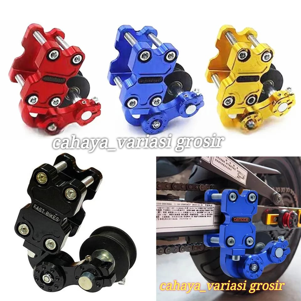 Tensioner  Robot - Stabilizer Rantai robot  Motor FULL CNC Vixion-Byson-Mega Pro-Verza-Tiger-CB150R-