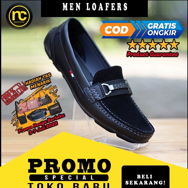 Good (SANITEC) SEPATU MOCCASINS LOAFERS SLIP ON PRIA KEREN MURAH TERBARU BERKUALITAS BERGARANSI (Sep