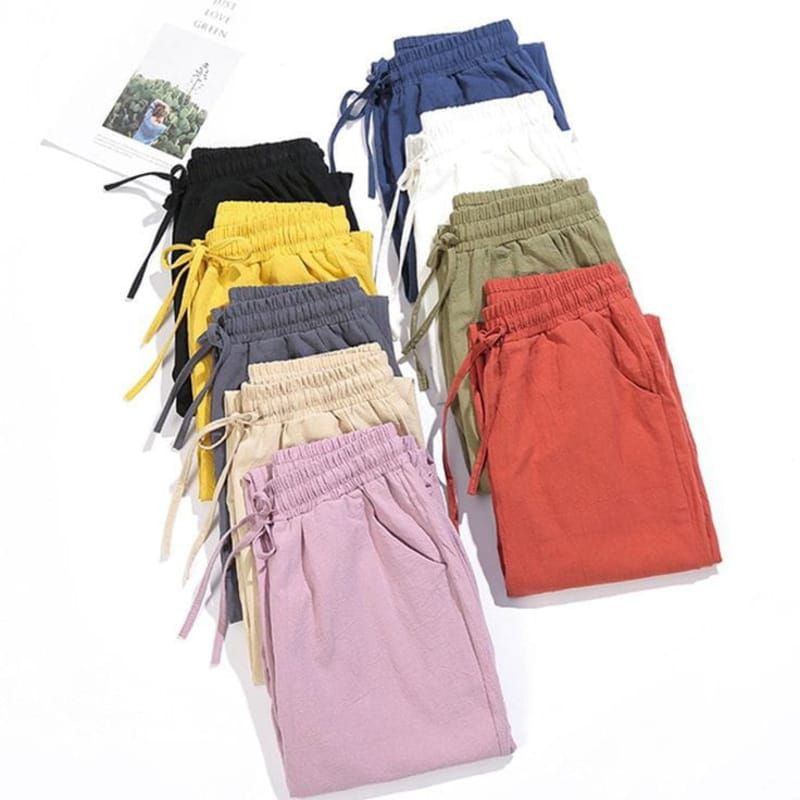 Basic Pants Celana Anak Perempuan Usia 8-15 Tahun Baggy Pants