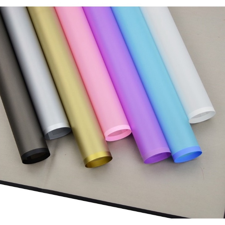 

[KODE D4G4] COLOR FRAME CELLOPHANE PACK (58 x 58 cm) - Kertas Bunga Wrapping Paper