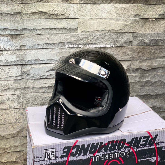 Helm Cakil Custom Murah + Japan Pet