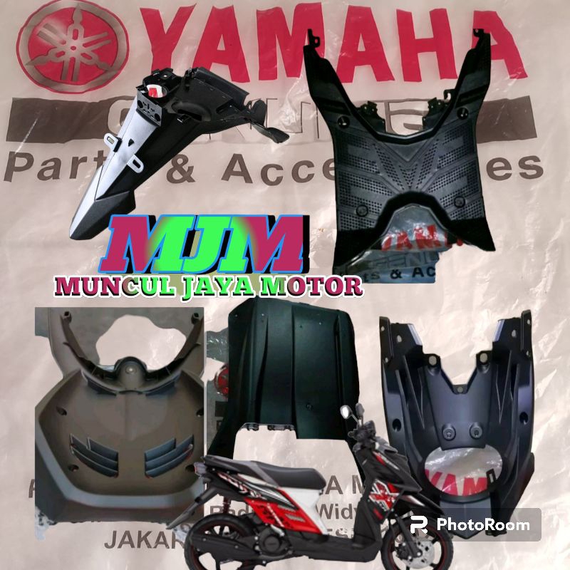 COVER BODY KASAR SET (5 PCS)YAMAHA  X-RIDE XRIDE 115 (2BU) ORIGINAL YAMAHA GENUINE PARTS