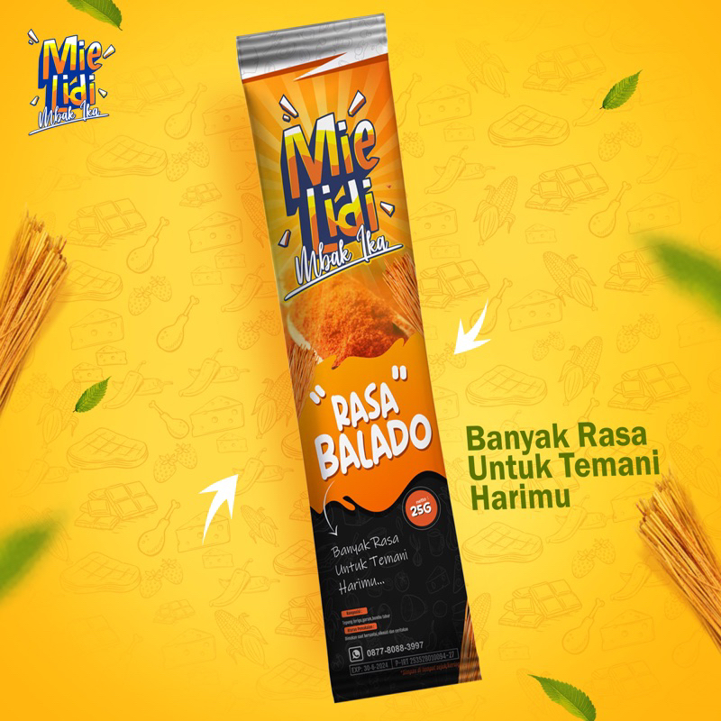 

Mie lidi jajanan jadul Ngehits Murah banget