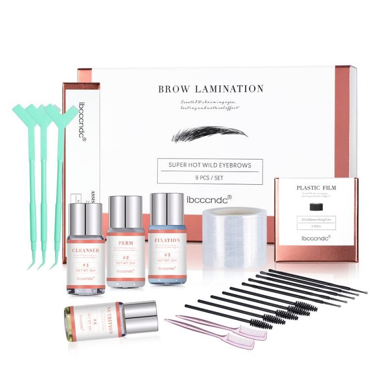 Brow Bomber Lamination Kit Pengangkat Alis Alat Alis Lengkap Tint Brow Lamination Kit Perm Alis