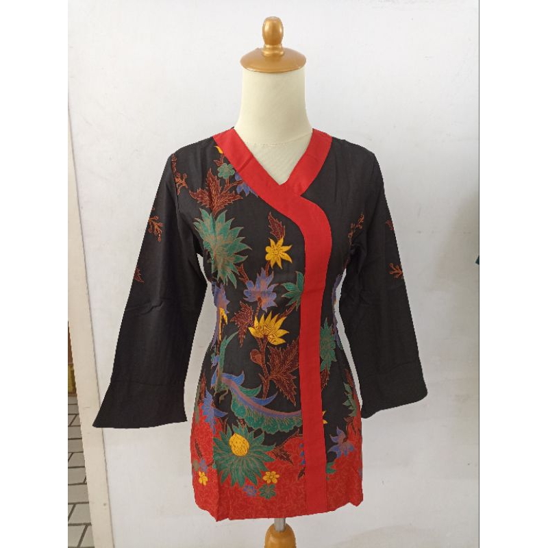 KHUSUS BLUS BATIK MURAH WANITA KANTOR PREMIUM 888HM154