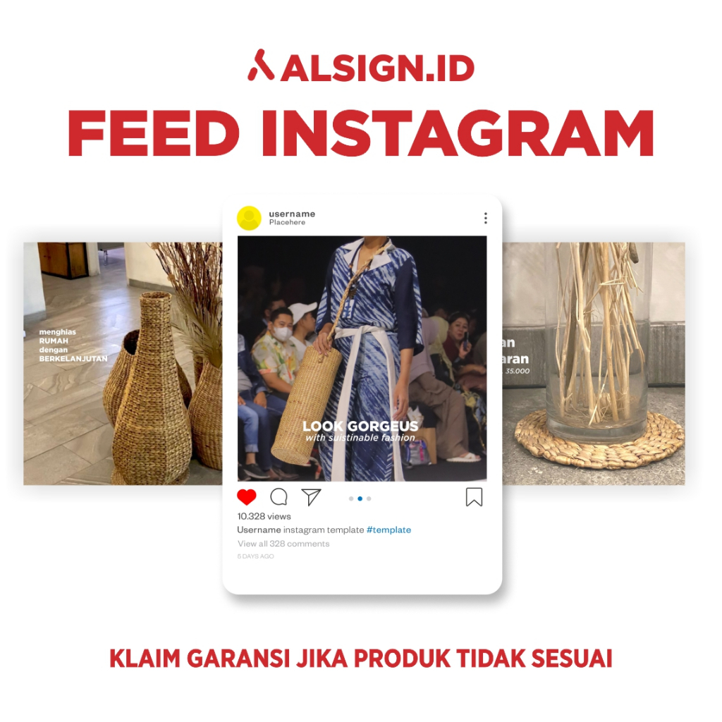 JASA DESAIN FEED PROMOSI INSTAGRAM SOSIAL MEDIA