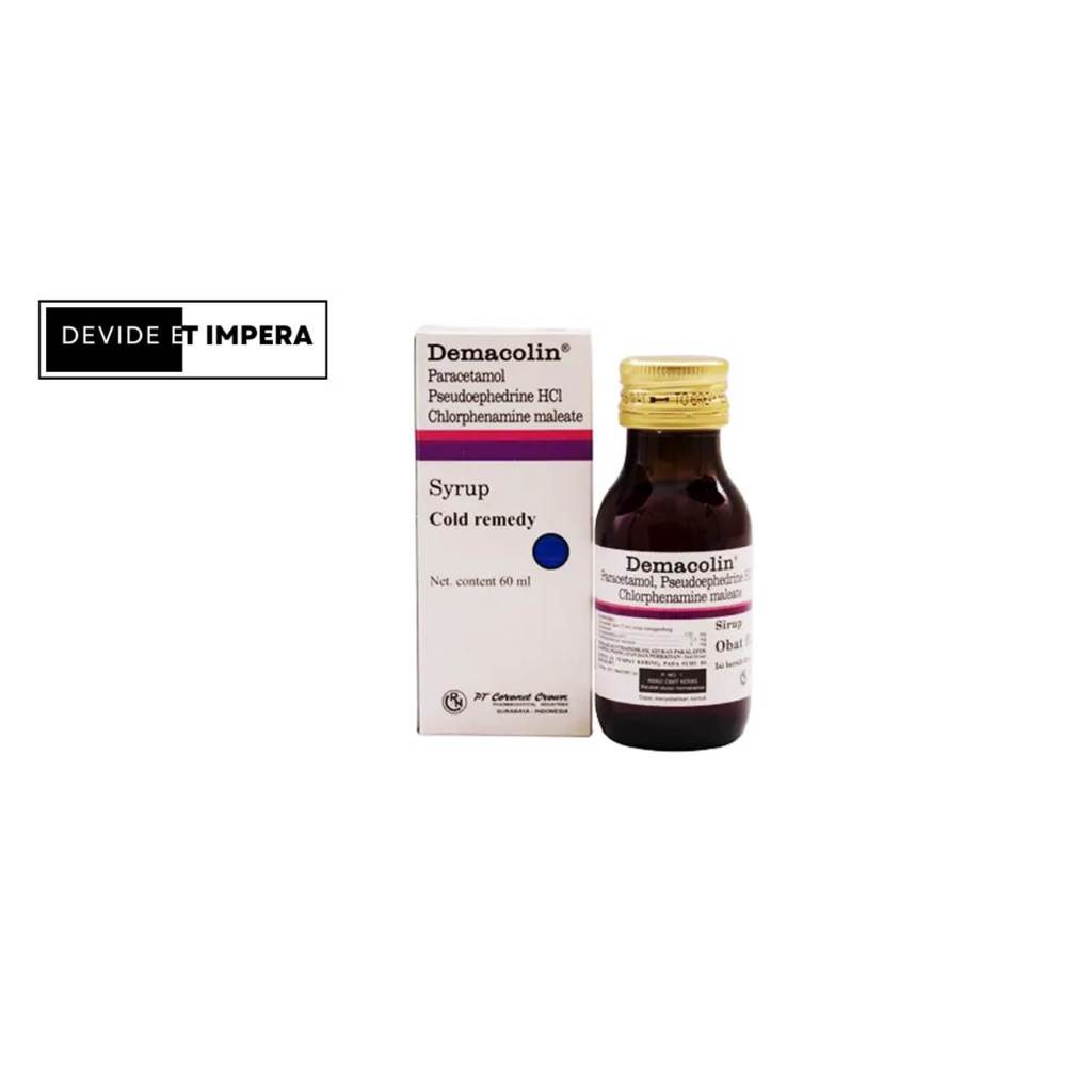 Demacolin sirup 60 ml syrup / 1 botol