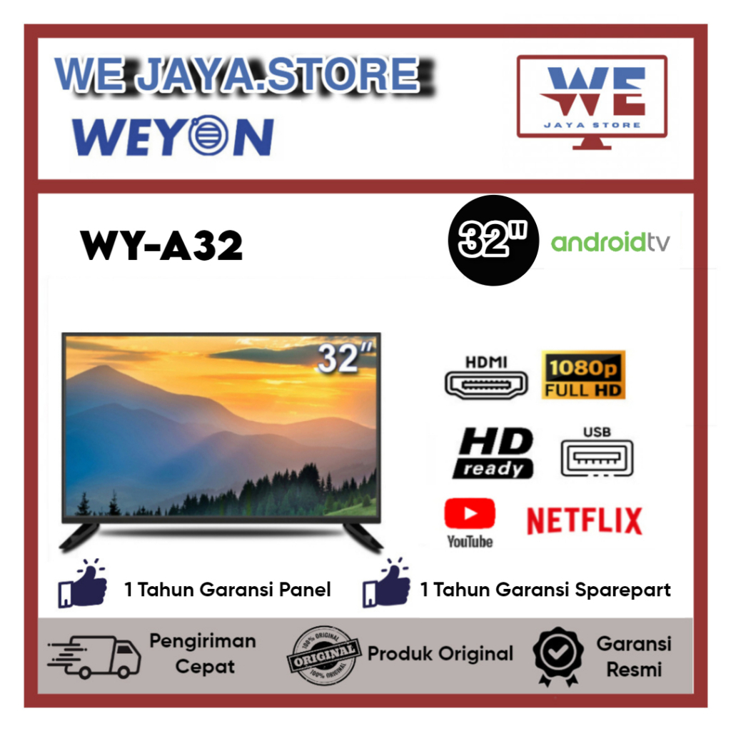 TV LED Weyon WY-S32 LED Weyon 32 Inch Smart TV