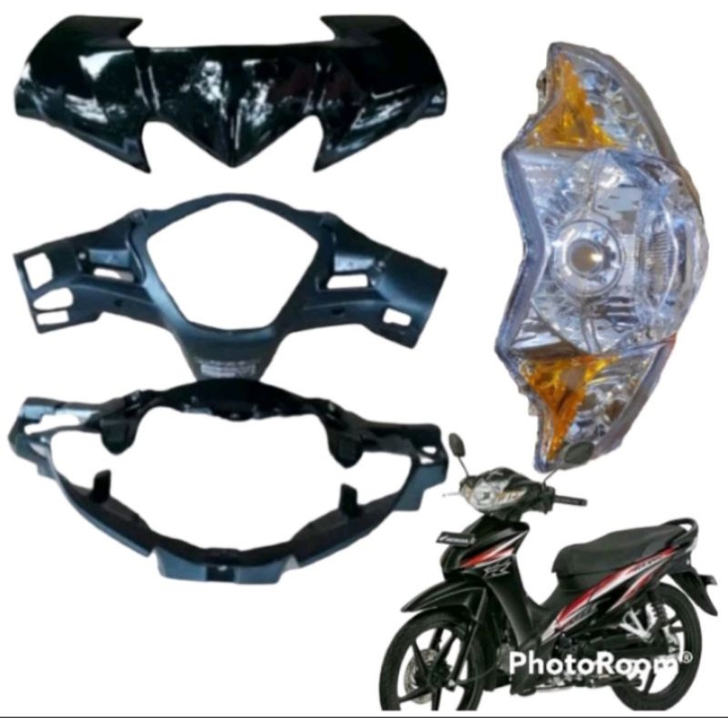 batok Totok depan belakang reflektor Honda absolute Revo.batok lampu Honda absolute Revo