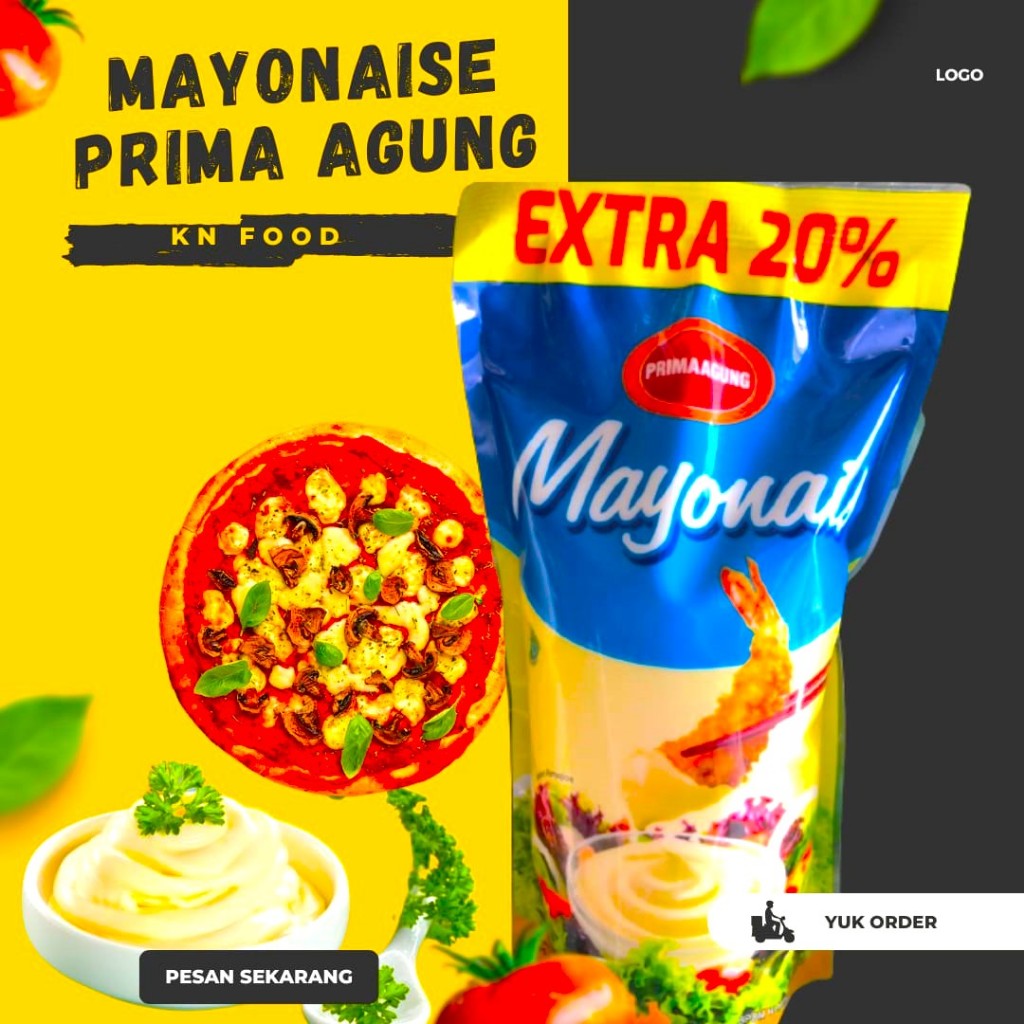 

MAYONES / MAYONAISE PRIMA AGUNG/MAYO PRIMAAGUNG KUALITAS TER BAGUS