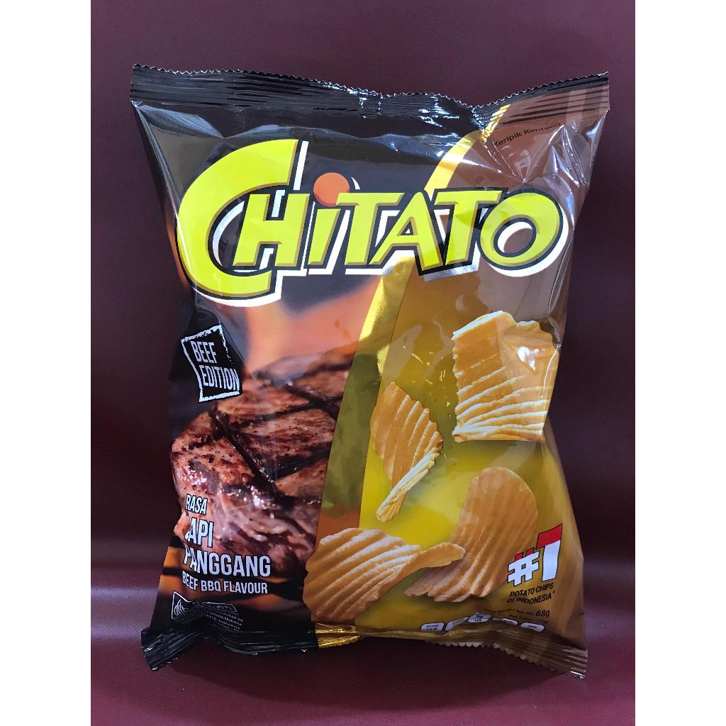 

Chitato Keripik Kentang Rasa Sapi Panggang 68g - Chitato V Cut Sapi Panggang