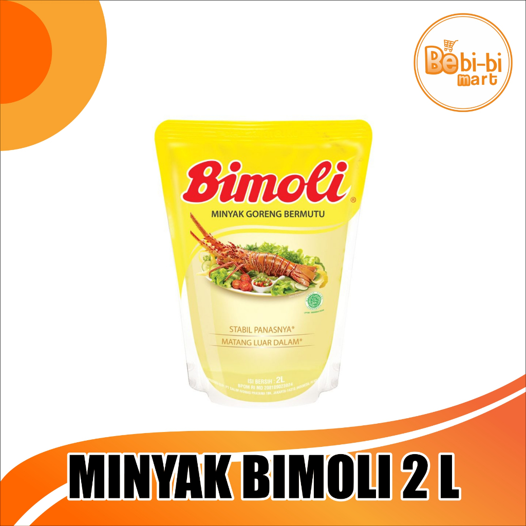 

Minyak goreng Bimoli 2 liter Bimoli harga promo Packing aman anti bocor dijalan