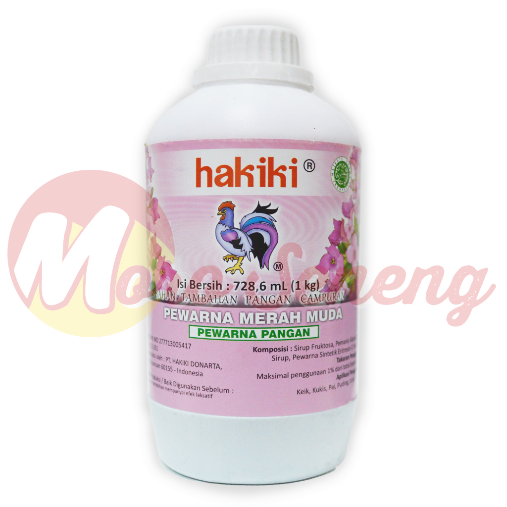 

Pewarna Hakiki Merah Muda 1 kg Makanan Food Coloring Pink 1kg