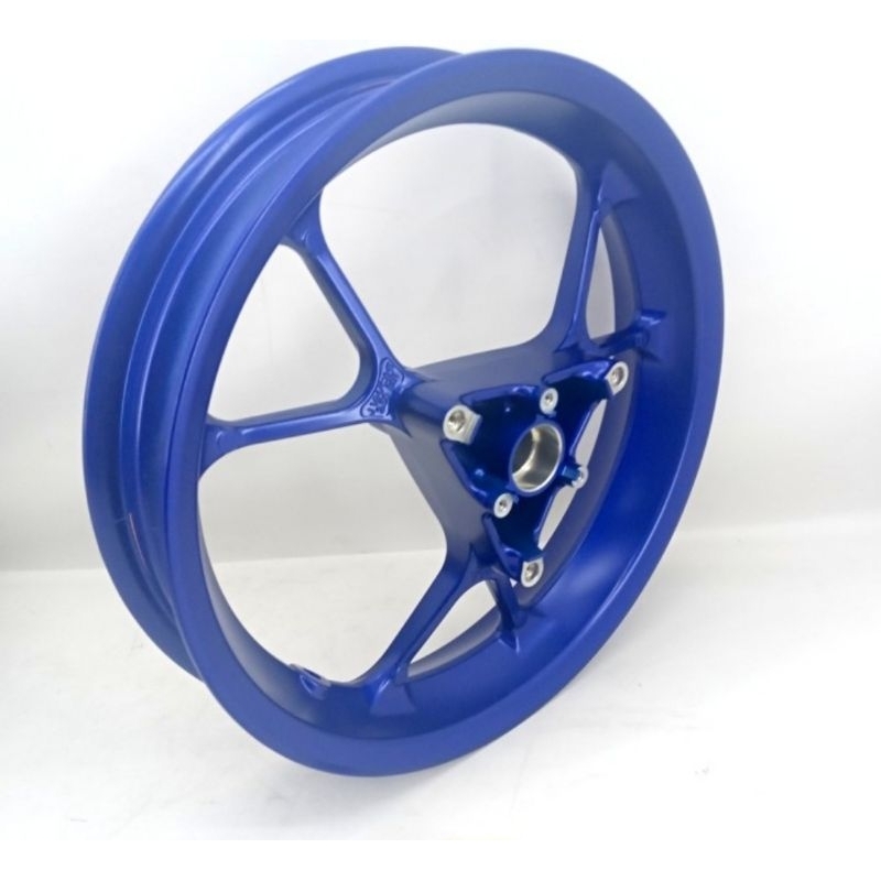 VELG DEPAN YAMAHA AEROX 155 BIRU ORIGINAL YGP