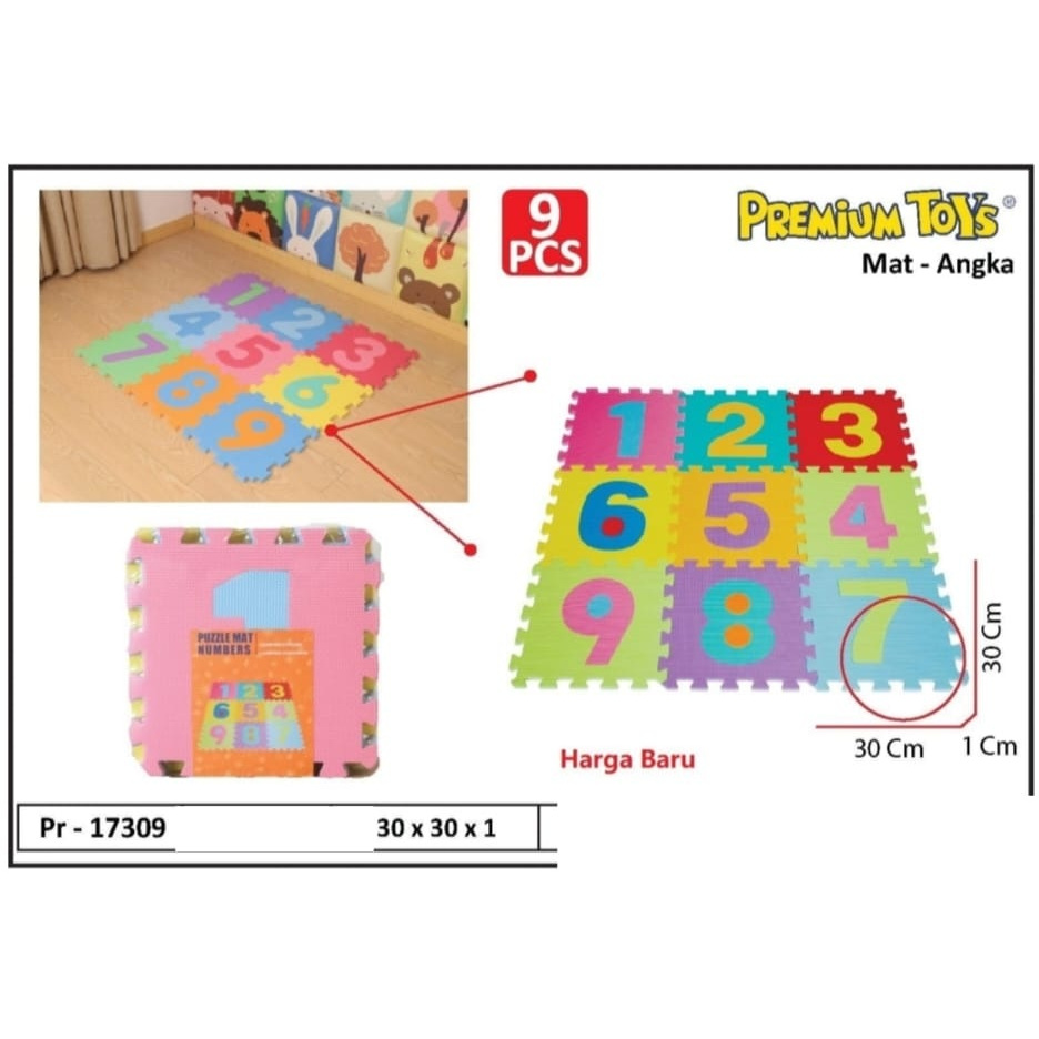 PUZZLE EVAMAT PLAYMAT KARPET BERMAIN