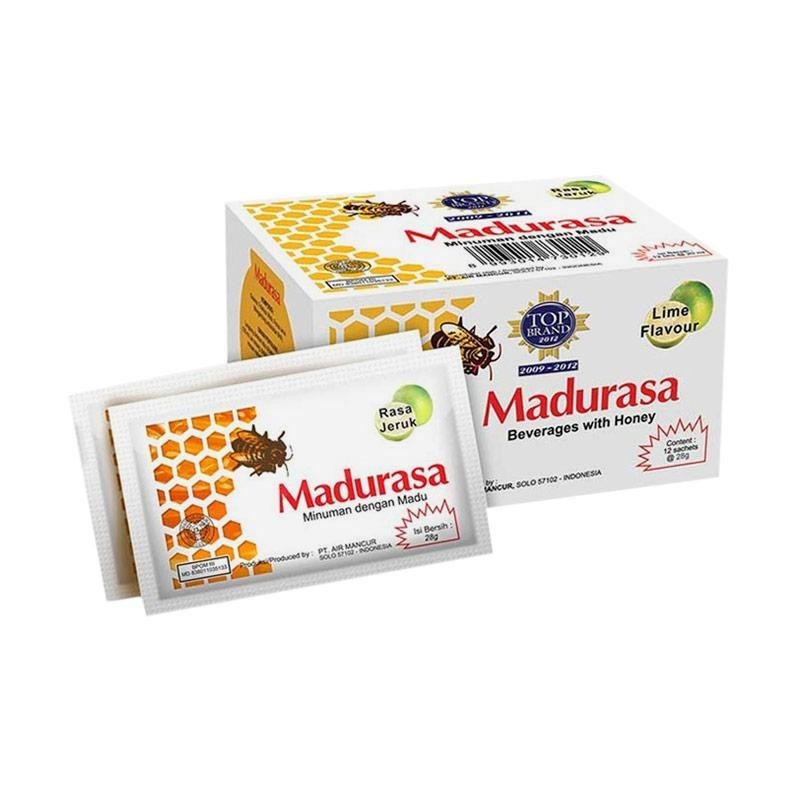 

Madurasa Isi 12 Sachet Madu Murni Madu Rasa Jeruk Ori