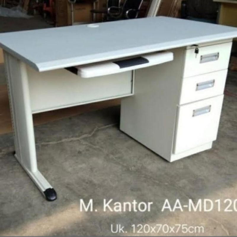 Meja kantor besi uk.120/uk.160 - AA MD 120 - AA MD 160